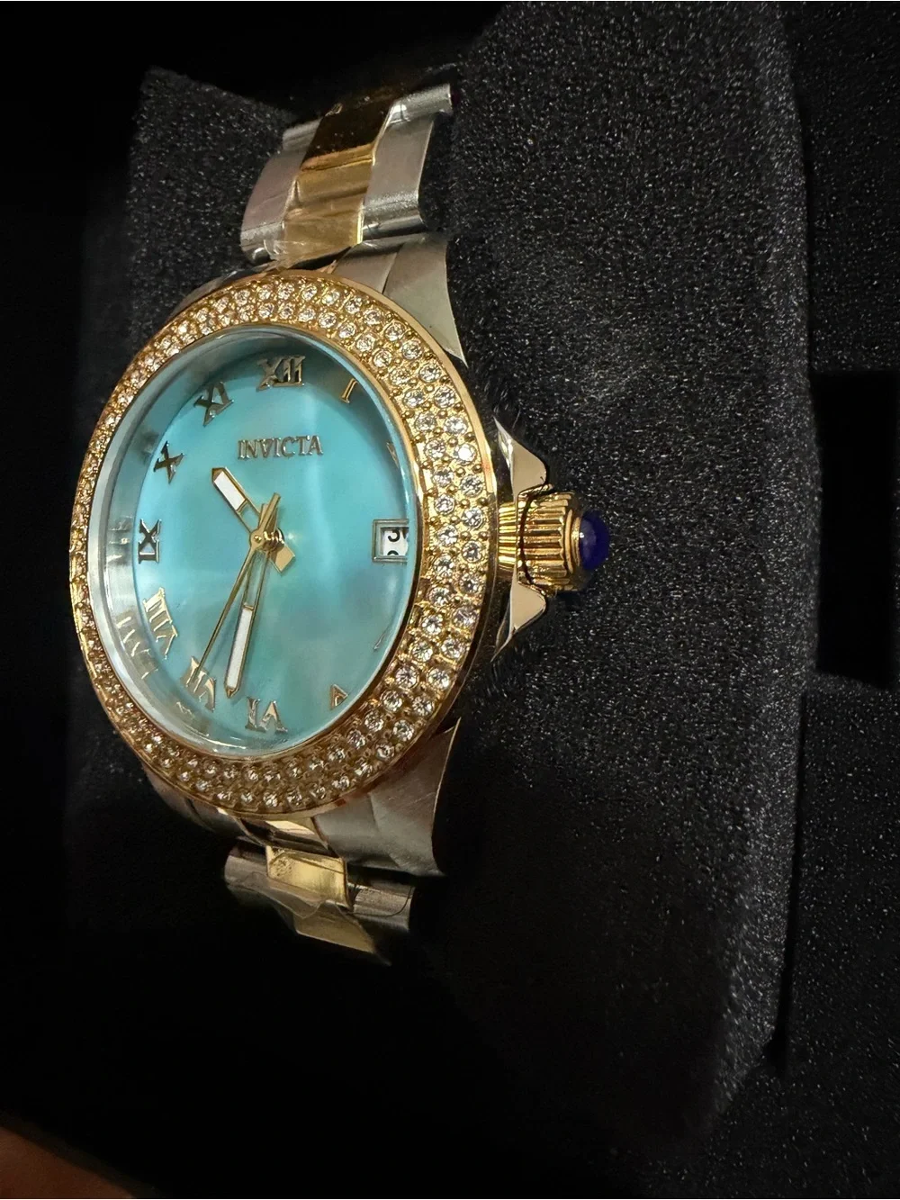 Invicta Angel Two-Tone and Mother of Pearl Dial